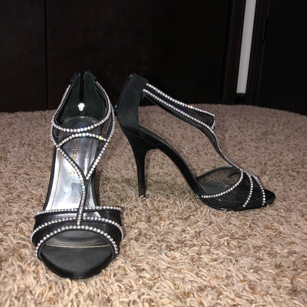 Black Caparros heels